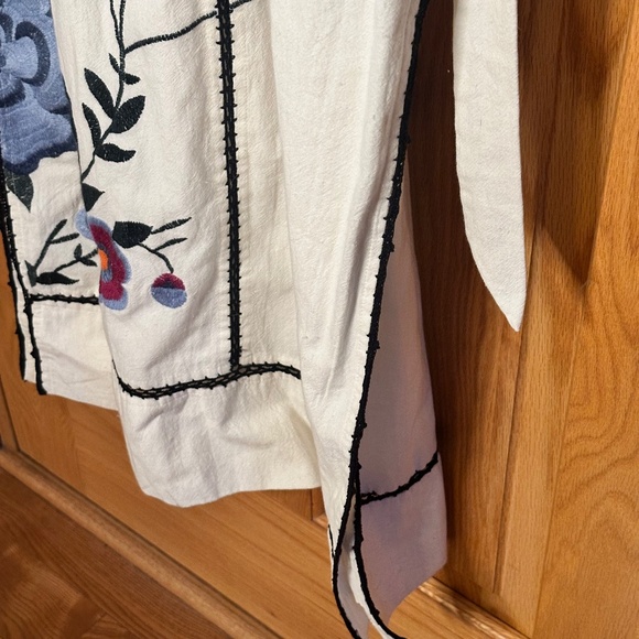 Free People - Embroidered Maxi Dress - Size Medium - Picture 6 of 7